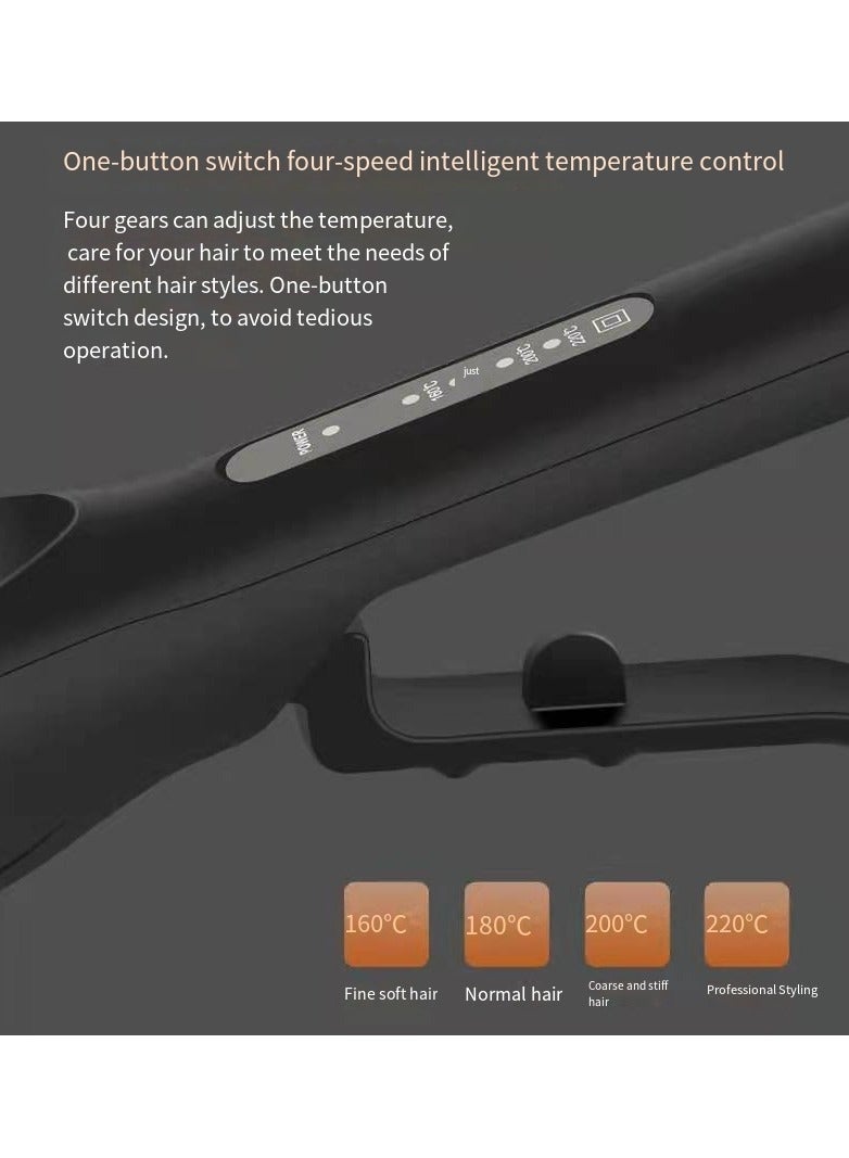 general مستقيم الشعر ومكواة تجعيد الشعر 3 في 1 أيوني - تصميم مزدوج مع ألواح سيراميك - Image 4
