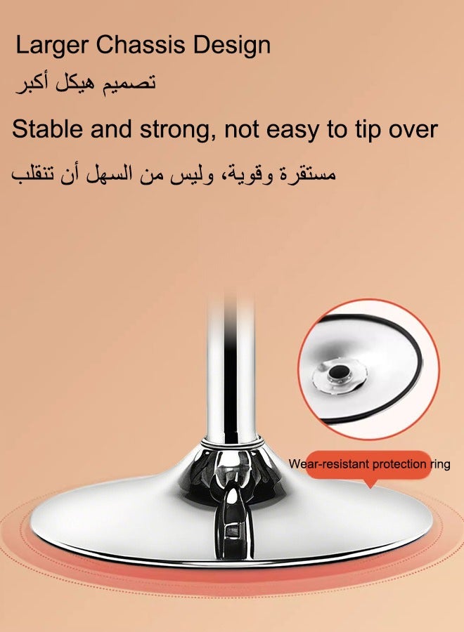 Rubvrenti 2PCS Bar Stool  Bar Chair  Chair Stool  High Bar Chair Swivel Pub Chair  Pub Chair With Back Rest Height Adjustable Bar Stools With Footrest Armless Counter Bar Chair For Home Kitchen - Image 5