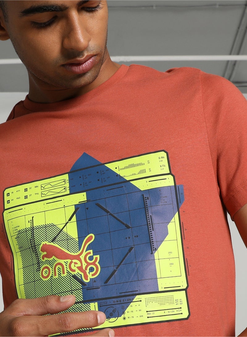 Virat Kohli one8 Men's Graphic T-shirt