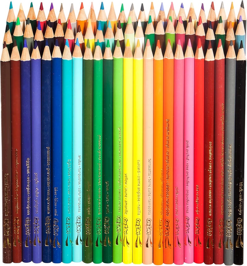 CrazArt Colored Pencils, 72 Count, Back to School Supplies, Arts & Crafts, Gift for Kids - Image 2