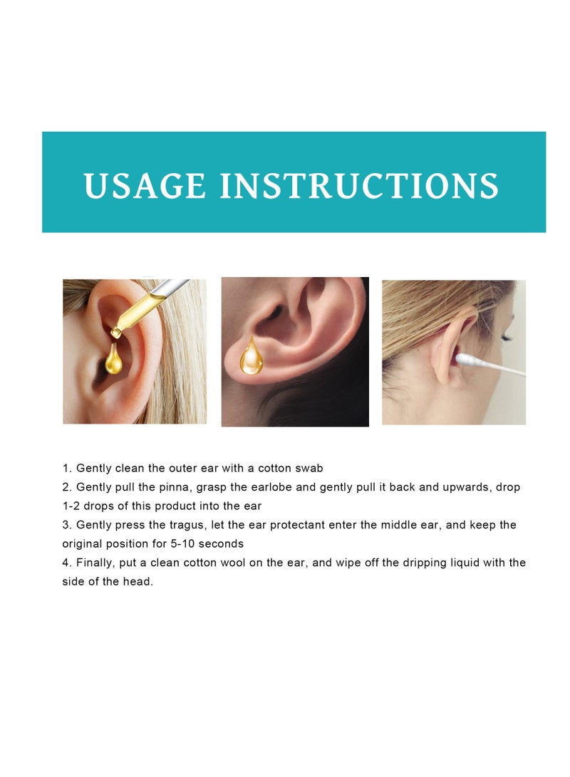 Purehear Organic Ear Support Elixir for Relieve Tinnitus and Clean Dirt in Ears