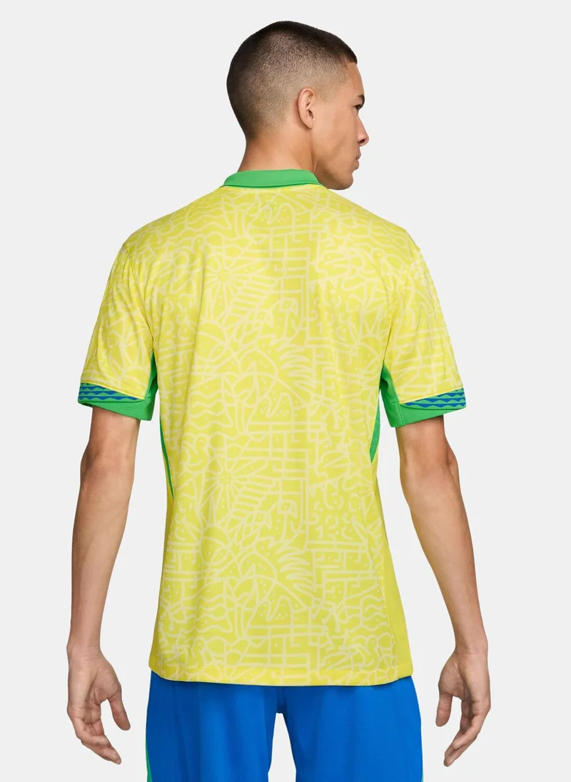 نايكي Men's Brazil 2024 Home Replica Football Jersey