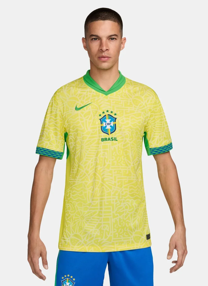 نايكي Men's Brazil 2024 Home Replica Football Jersey