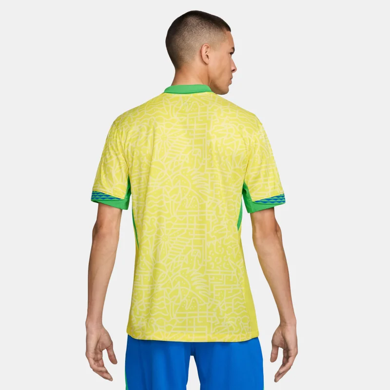 Nike Men's Brazil 2024 Home Replica Football Jersey