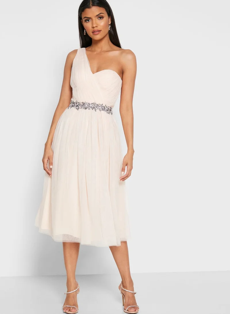Little Mistress One Shoulder Prom Dress