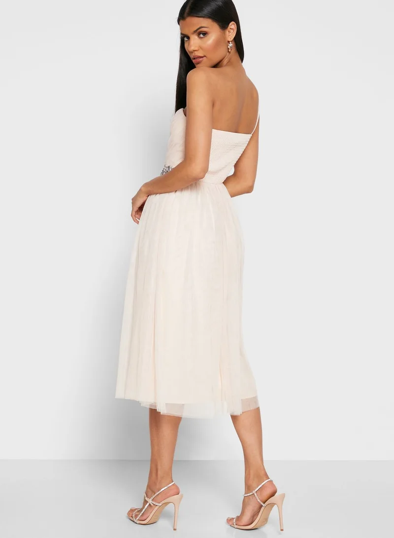 Little Mistress One Shoulder Prom Dress