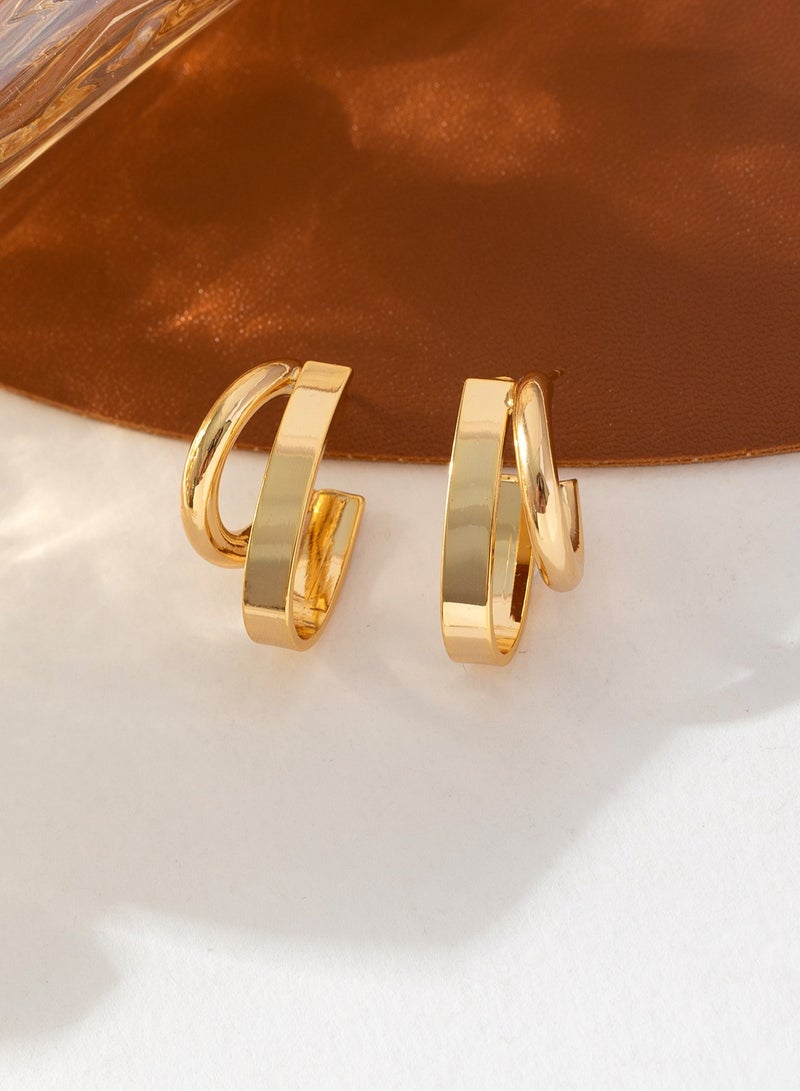 Ear Cuff 14K Gold Plated Ear Cuffs for Women Non Piercing Cartilage Cuff Earrings Ear Clips Jewelry - Image 2