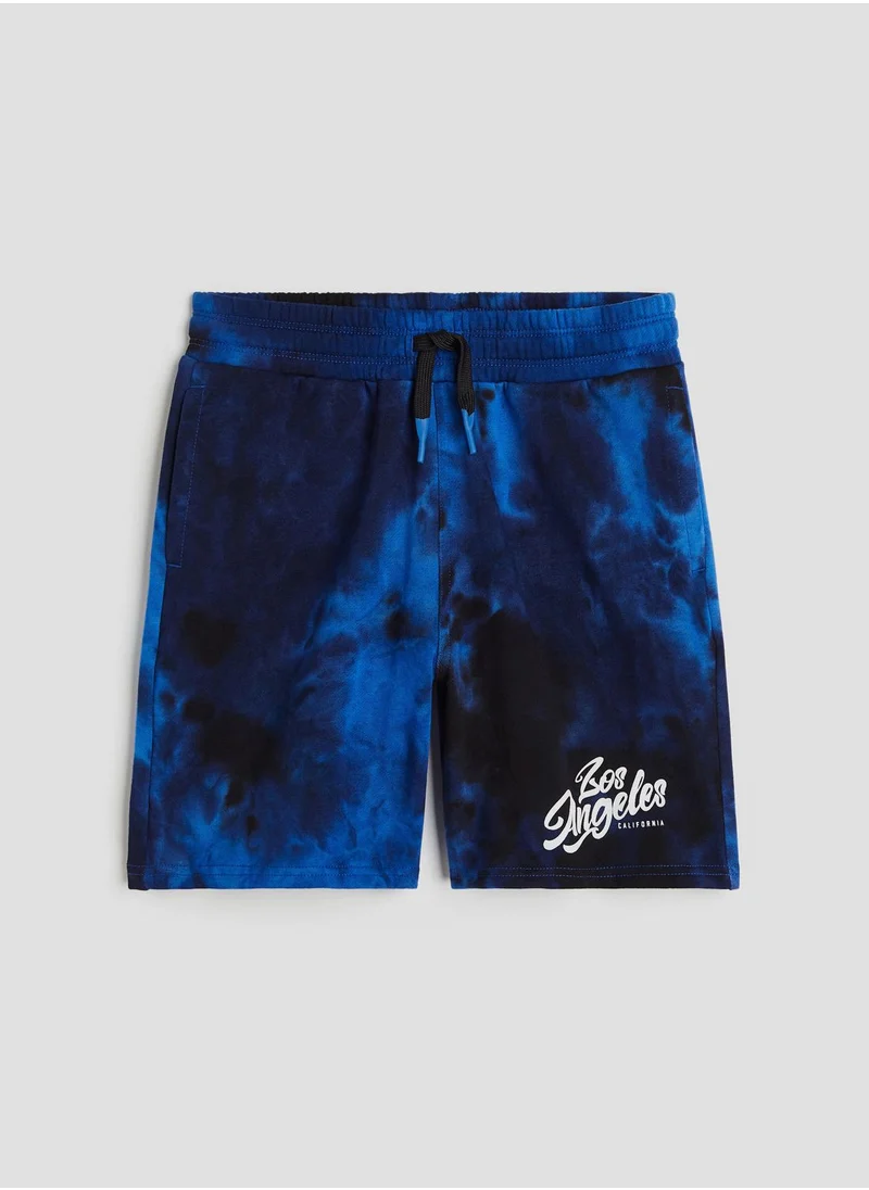 H&M Kids Graphic Print Paper Bag Shorts