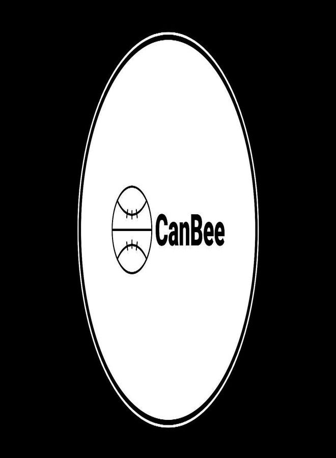 Canbee سوار معصم كانبي للتنس، والريشة الطائرة، وكرة السلة، ورفع الأثقال، والنادي الرياضي، واليوغا، والكريكيت، وجميع الرياضات الأخرى. سوار 3 بوصة، زوج واحد (أبيض). - Image 5