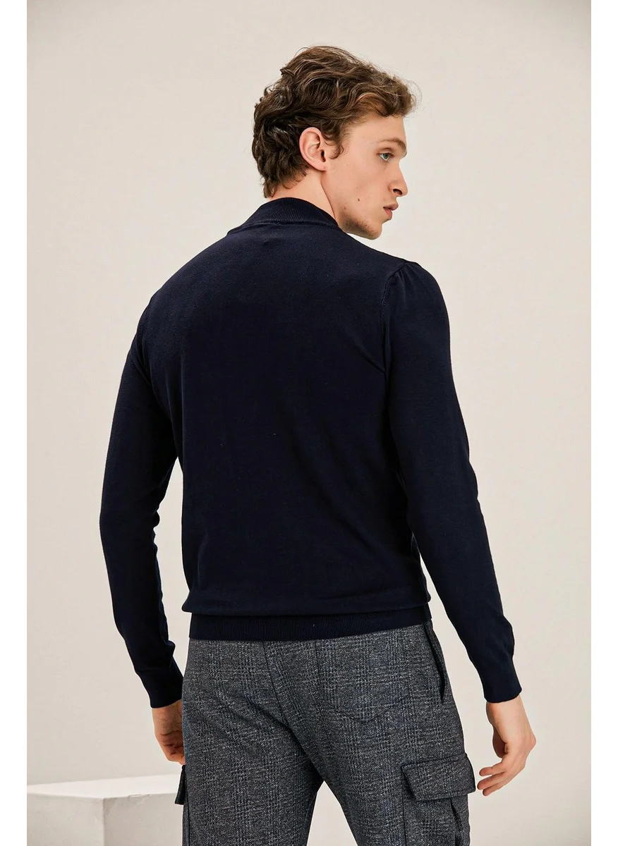 الكسندر جاردي Half-Neck Sweater E21 18114