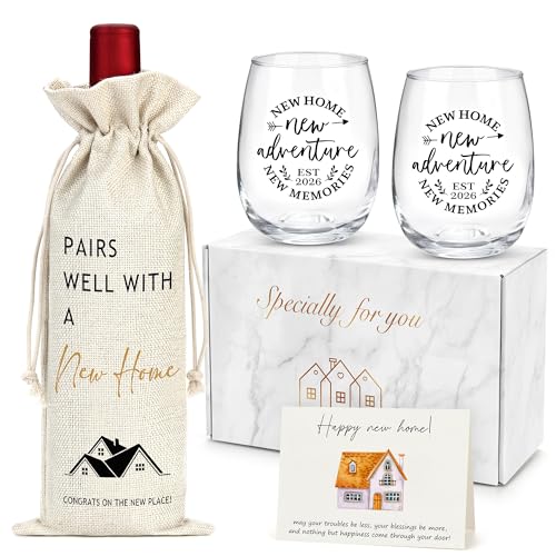 YENCHORN House Warming Gifts New Home Gift Ideas Funny Housewarming Gift Baskets for Women Men Couple Homeowners Family Cool New Apartment Gifts for First Time House Buyers Unique Welcome Home Stuff Things - Image 1