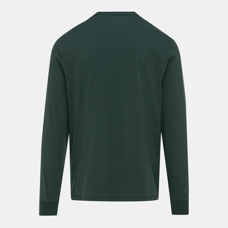 تمبرلاند تيشيرت رجالي بأكمام طويلة ورسومات أصلية