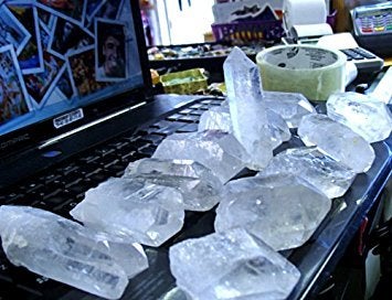 GYPSY PALACE 12 TO 15 QUARTZ CRYSTAL FROM CRYSTAL MINEWHOLESALE PRICEOVER 3 POUND 