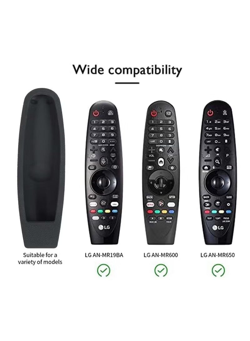 Protective Silicone Remote Case for AN-MR19BA AN-MR18BA AN-MR600 AN-MR650 AN-MR20GA LG Magic Remote Case Remote Cover for LG 3D Smart TV Magic Remote Cover - Image 2