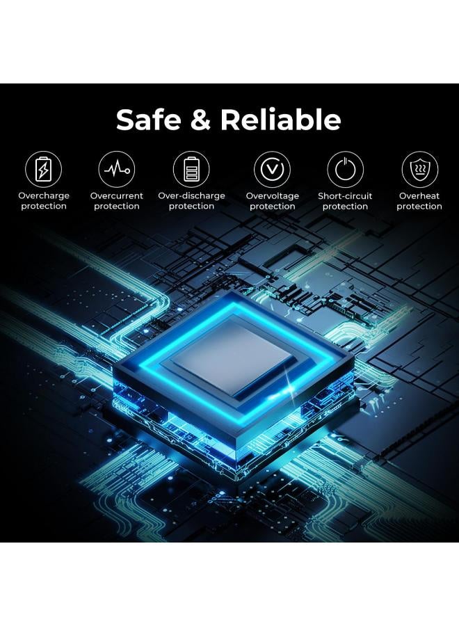 K&F Concept Battery Kit with Dual USB-C & Micro-USB LCD Charger - Image 4