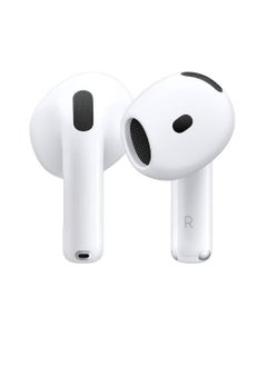 Wireless AirPods 4 Earbuds | Bluetooth Headphones with H2 Chip, Sweat & Water Resistant, USB-C Case, Personalized Spatial Audio, Up to 30 Hours Battery Life