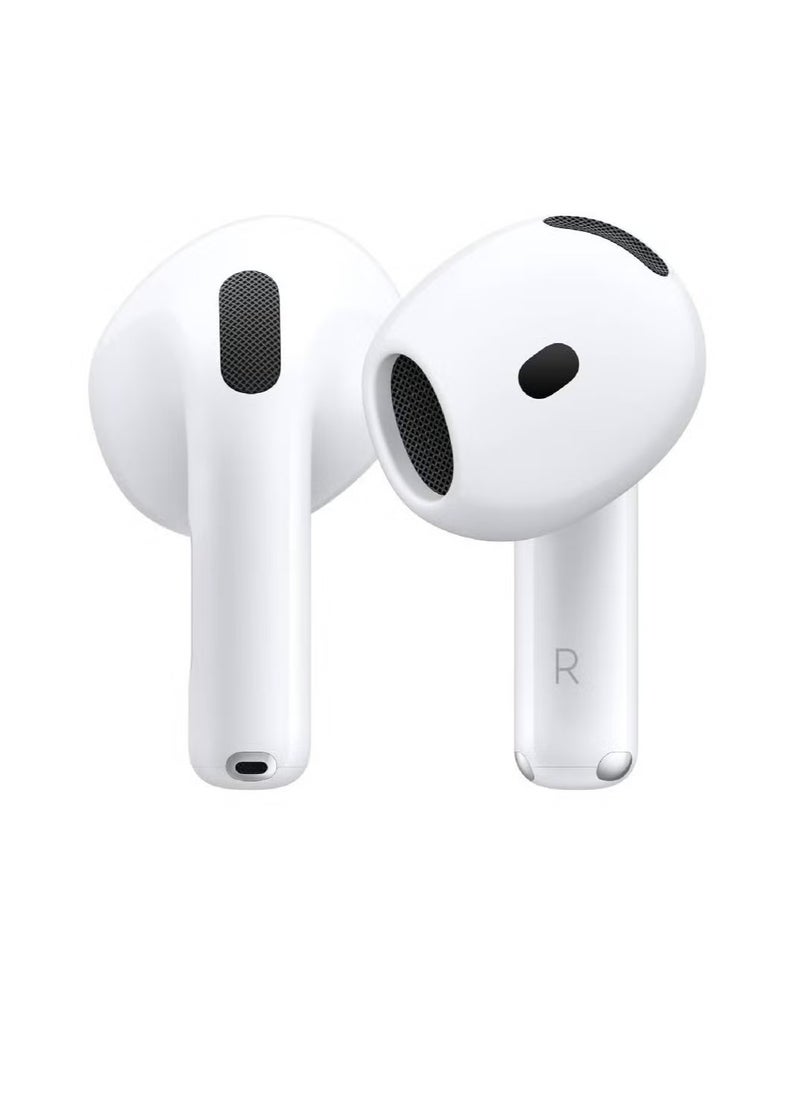 JAJEEK - Wireless AirPods 4 Earbuds | Bluetooth Headphones with H2 Chip, Sweat & Water Resistant, USB-C Case, Personalized Spatial Audio, Up to 30 Hours Battery Life - Image 1