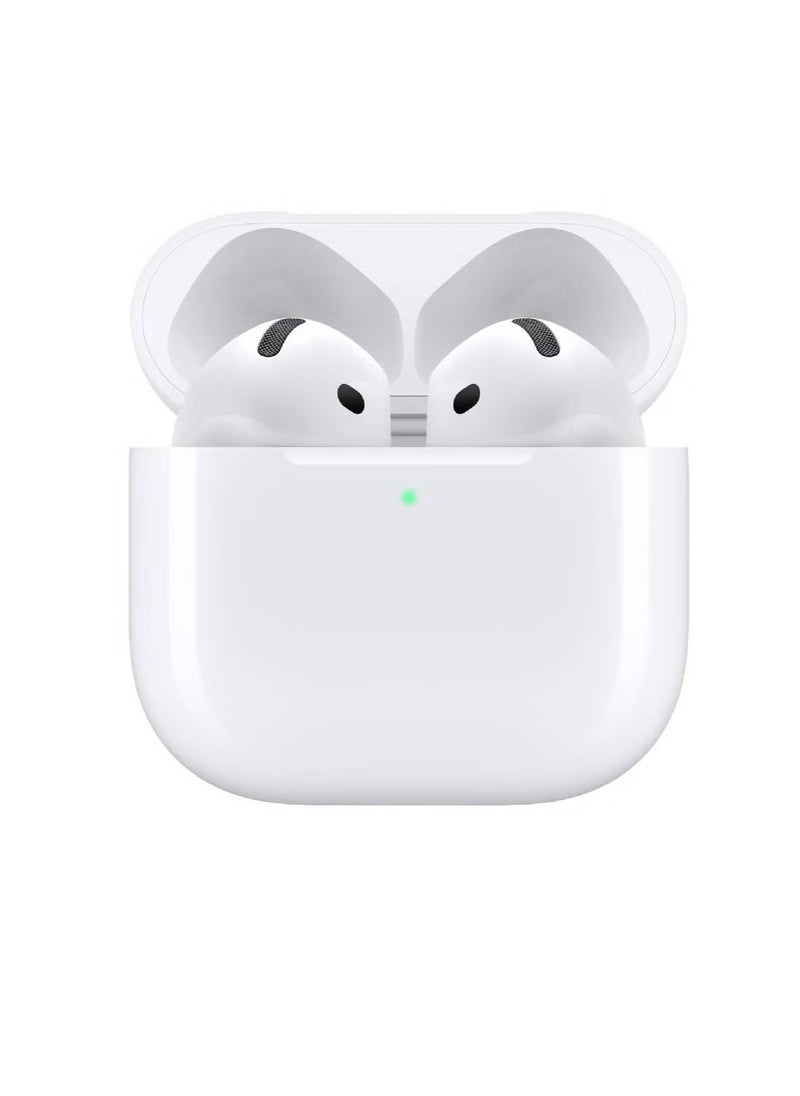 JAJEEK - Wireless AirPods 4 Earbuds | Bluetooth Headphones with H2 Chip, Sweat & Water Resistant, USB-C Case, Personalized Spatial Audio, Up to 30 Hours Battery Life - Image 1