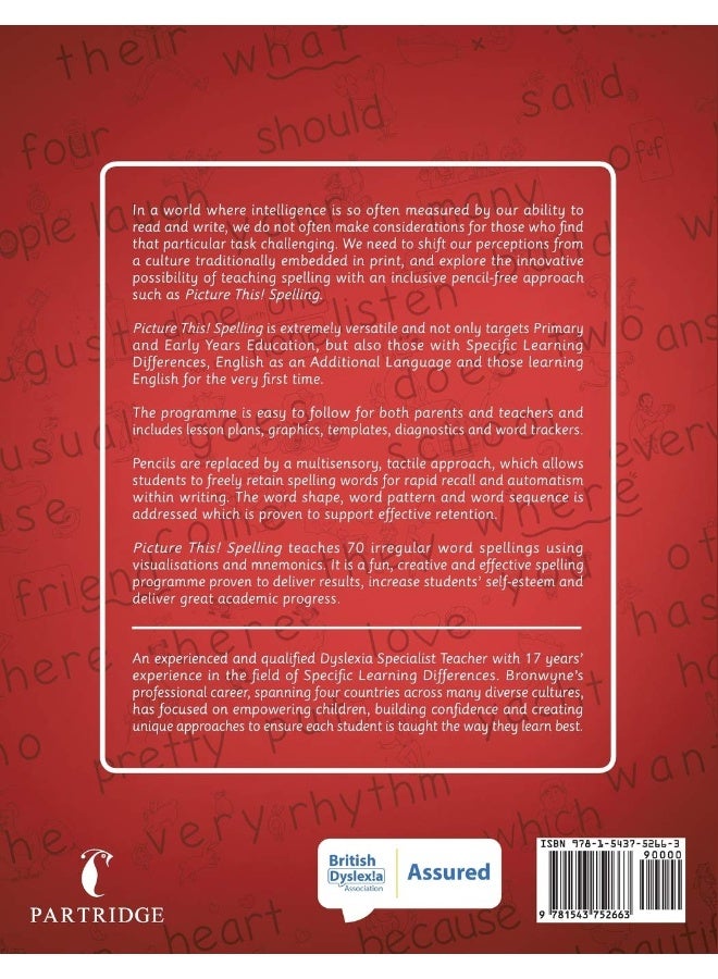 Picture This! Spelling: An Innovative Pencil-Free Approach to Effectively Teach Irregular Word Spelling Using Visualisations and Mnemonics. - Image 2