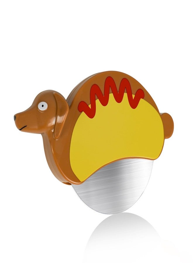 YOBRO Hotdog Dachshund Pizza Cutter Wheel By YOBRO- Pizza Cutter,Pizza Slicer Stainless Steel，Funny Kitchen Accessories,gift for Dog Lovers,Creative Gifts,Cool Kitchen Gadgets for Family (One Cutter) - Image 2