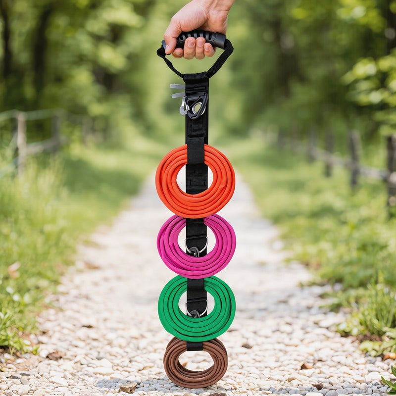 Cable Storage Strap Heavy Duty Nylon Organizer for Cord Hose Garage Hanger - Image 3