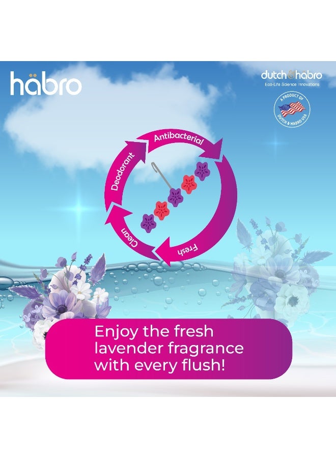 Dutch & Habro Habro Automatic Toilet Bowl Cleaner – Lavender - Image 3