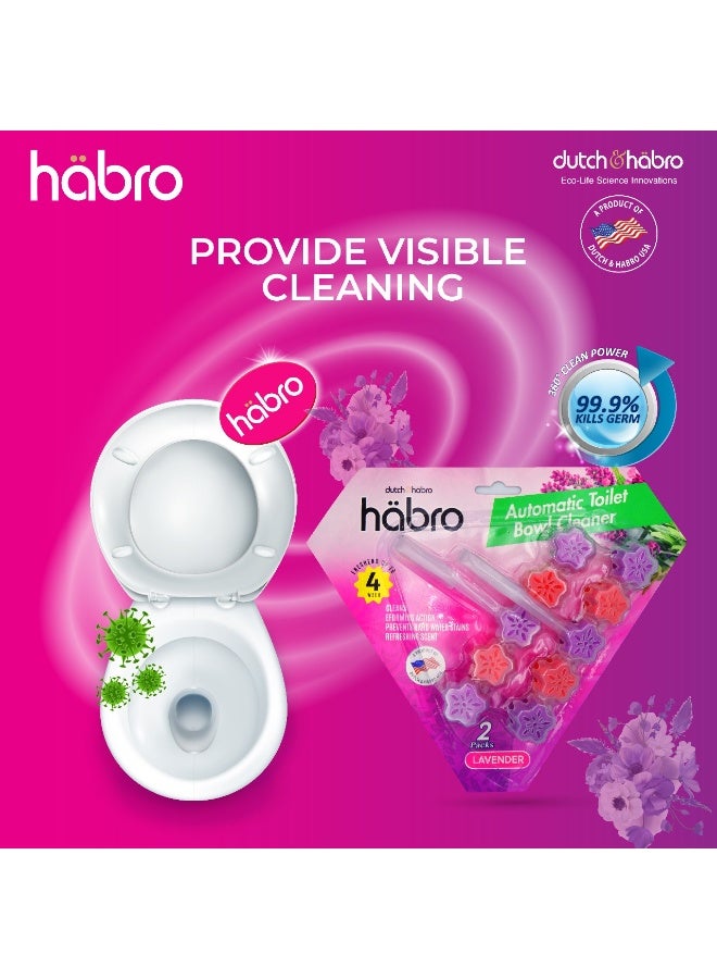 Dutch & Habro Habro Automatic Toilet Bowl Cleaner – Lavender - Image 2