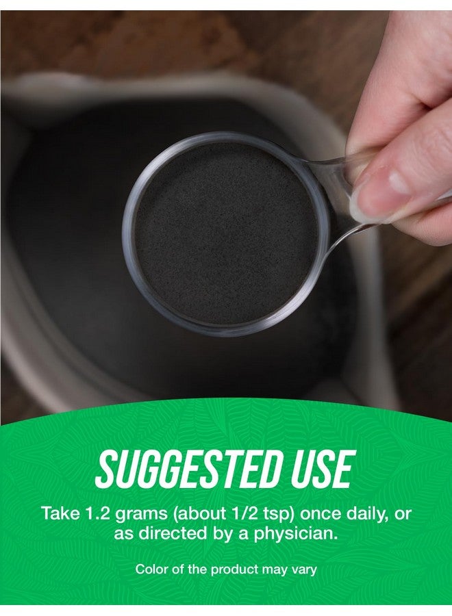 BulkSupplements مسحوق الفحم النشط من BulkSupplements.com - فحم جوز الهند، مسحوق الفحم لتبييض الأسنان - ماص للروائح من الفحم النشط، نباتي وخالي من الغلوتين - 1200 ملغ لكل حصة، 500 غرام (1.1 رطل) - Image 4