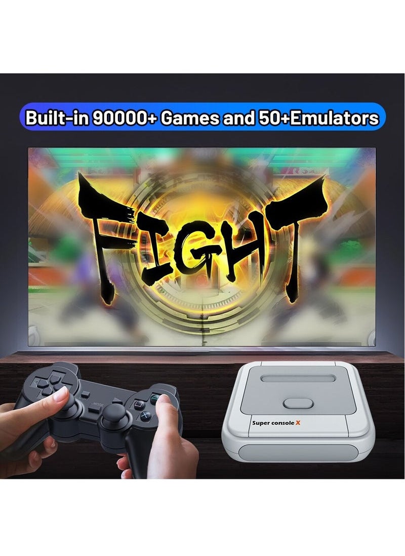 Generic - Game Box Super Console X Retro Video Game Console Support 70000Games 50 Emulators for PS1/PSP/MAME/DC with Controllers (64GB) - Image 1
