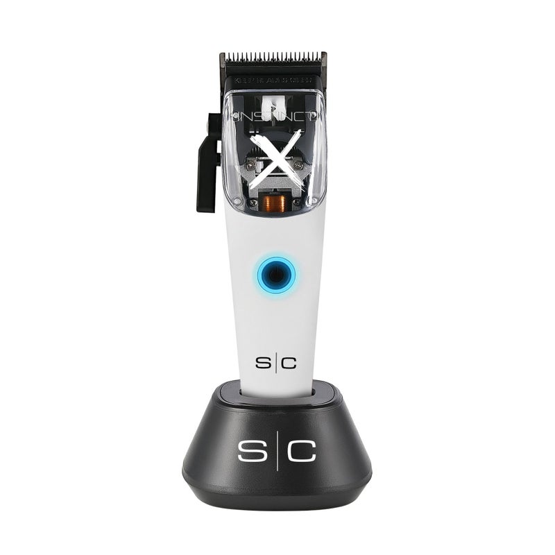 Stylecraft Instinct-X Cordless Hair Clipper Professional Vector Motor with Intuitive Torque Control, 3 Modular Lids - Image 1