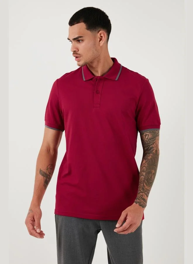 Buratti Buratti Cotton Regular Fit Polo Neck T Shirt Men's Polo Neck T Shirt 5902063
