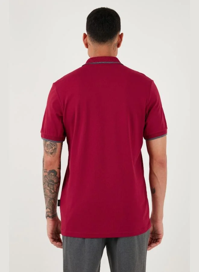 Buratti  Buratti Cotton Regular Fit Polo Neck T Shirt Men's Polo Neck T Shirt 5902063 for Men | Best Price UAE