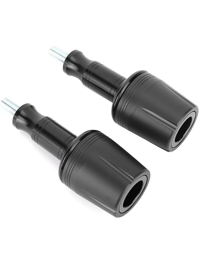 Motorcycle Frame Slider Anti Crash Falling Protector Fit Z125 Z250 Z300 Z650 Z750 V650 Z800 Z900 Minimizes Frame Engine Housing Fairing Damage Durable Plastic Alloy Easy Black - Image 1