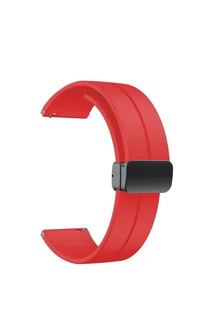 UMIXPRO Silicone Watch Band For CMF by Nothing Watch Pro Watch Pro 2 Watchband Bracelet Magnetic Folding Buckle Soft Silicone Replacement Straps for Men Women - Image 1