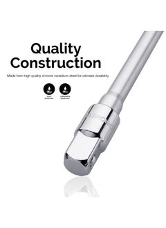 Neiko 01135A 3 8 Drive T Handle Wrench 11 Length Includes 1 4 And 1 2 Adaptors Cr V Steel  - Image 2