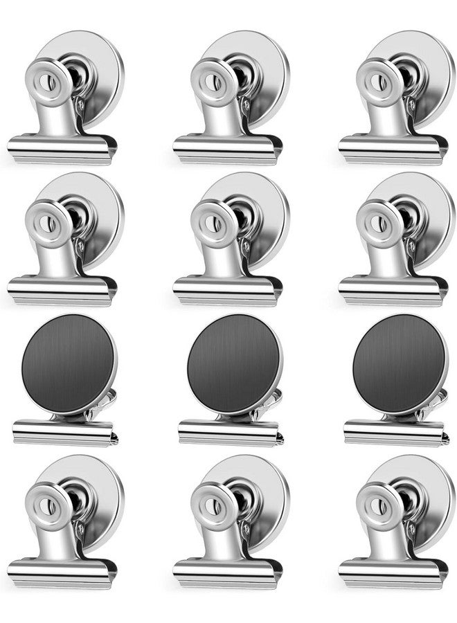 Grtard Grtard 12pack Fridge Magnets Refrigerator Magnets Magnetic Clips Heavy Duty Detailed List Display Paper Fasteners on Home& Office& Teaching  - Image 1