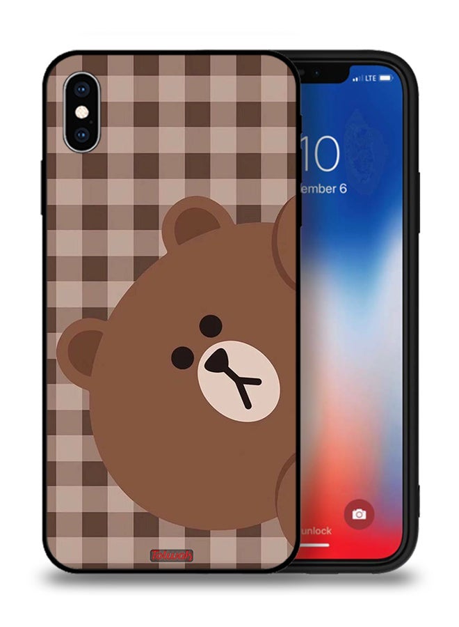 Tolwak Apple iPhone XS Max Protective Case Teddy Bear - Image 1