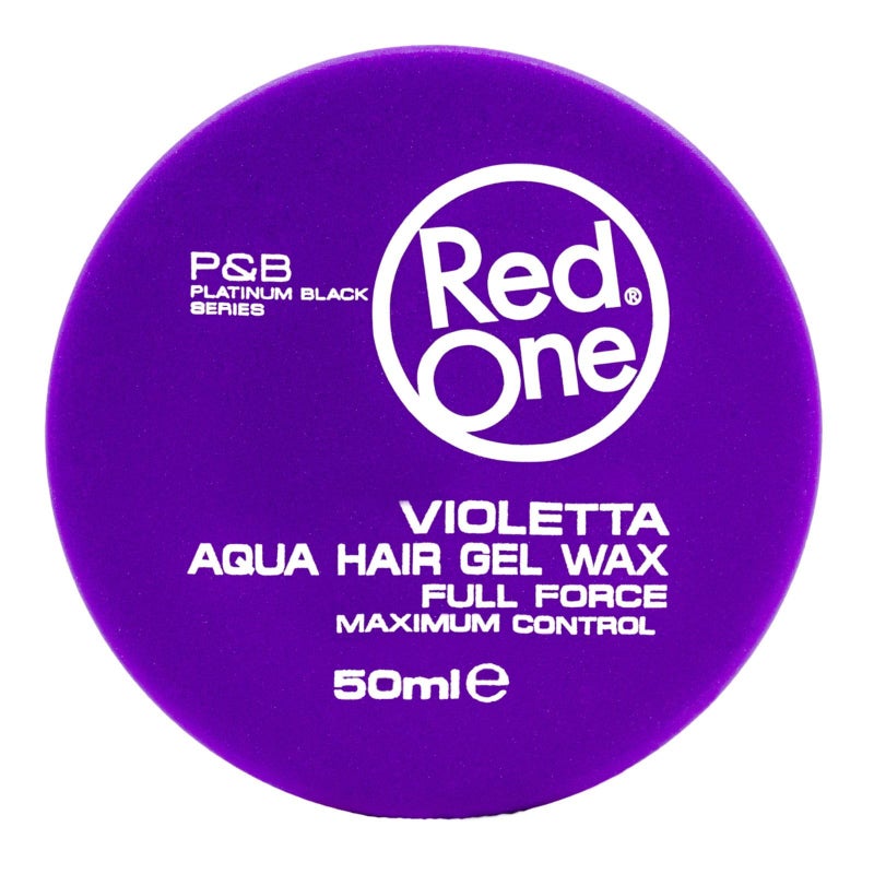 Redone Hair Styling Aqua Wax Violetta 50Ml | Travel Size | Strong Hold | Hair Gel Wax | Ultra Hold |