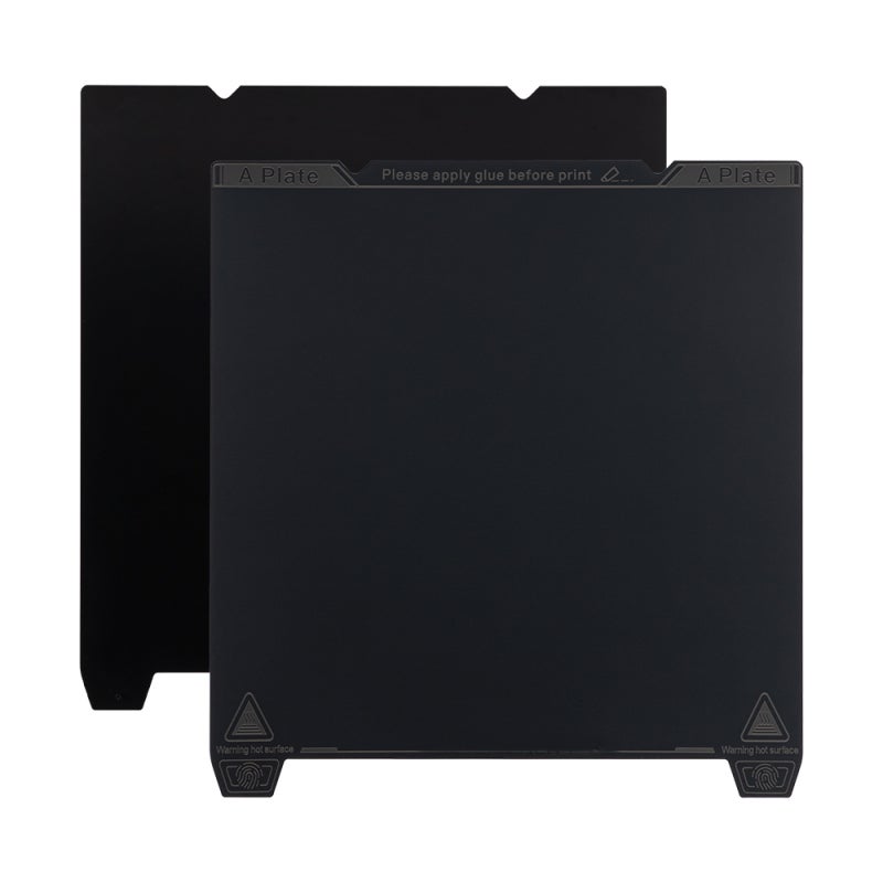 K1 Max Build Platform: Black High-Strength Spring Steel PEI Build Plate Kit - Smooth Flat Model Surface, Tool-Free Easy Removal for 3D Printing Enthusiasts - Image 1