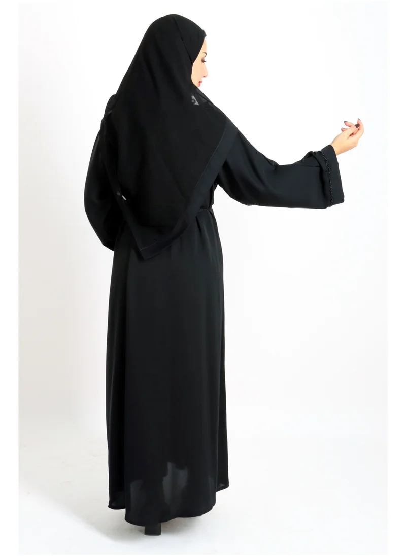 IKKXA Handwork Emirati Abaya AIK5027