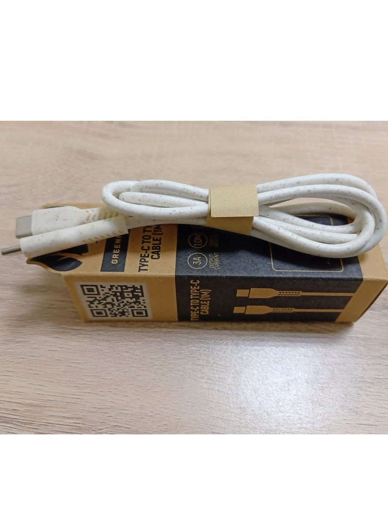 GREENMNKY TYPE C TO TYPE C CABLE 1M - Image 1