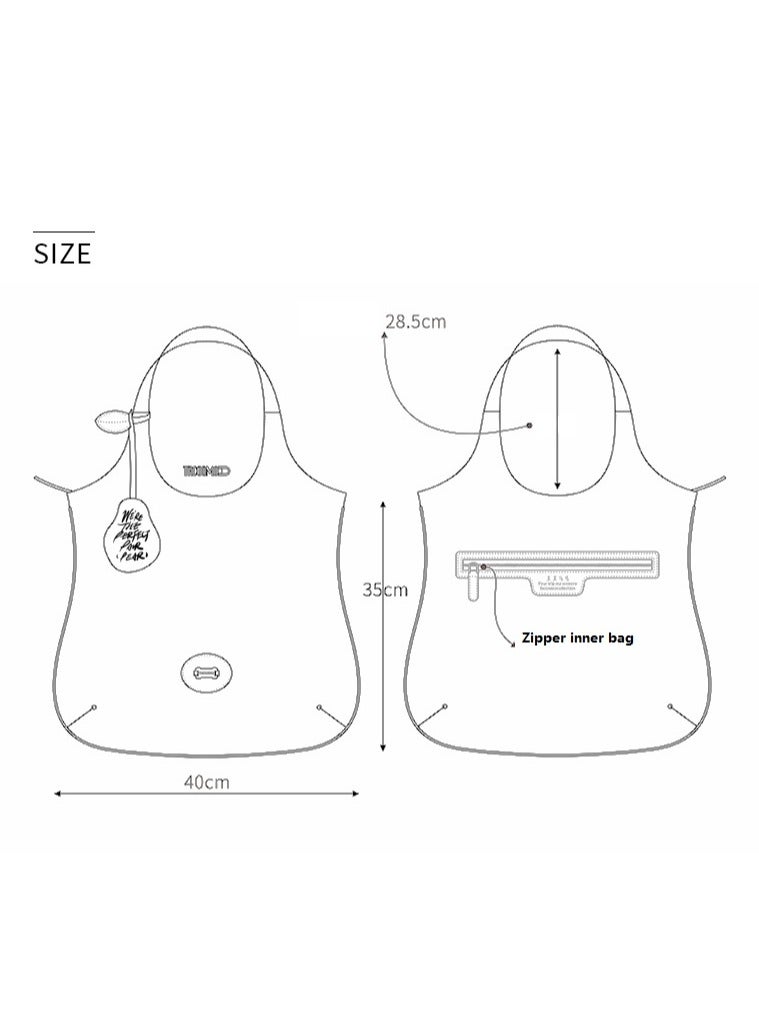 Taco large capacity commuter shoulder bag  - Image 2