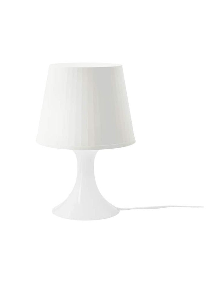 Table lamp, white, 29 cm