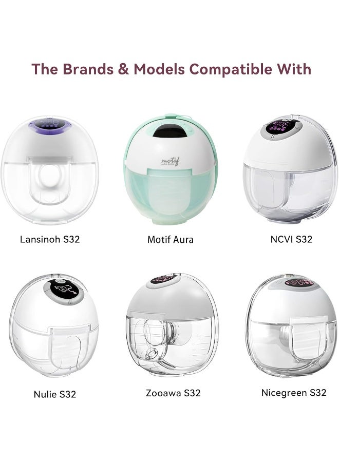 TOVVILD صمامات دك بيل سيليكون TOVVILD 12 قطعة لمضخة الثدي Nuliie - Image 2