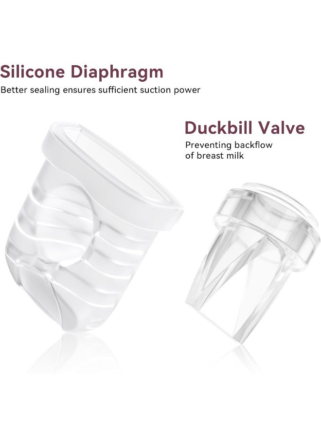 TOVVILD صمامات دك بيل سيليكون TOVVILD 12 قطعة لمضخة الثدي Nuliie - Image 5