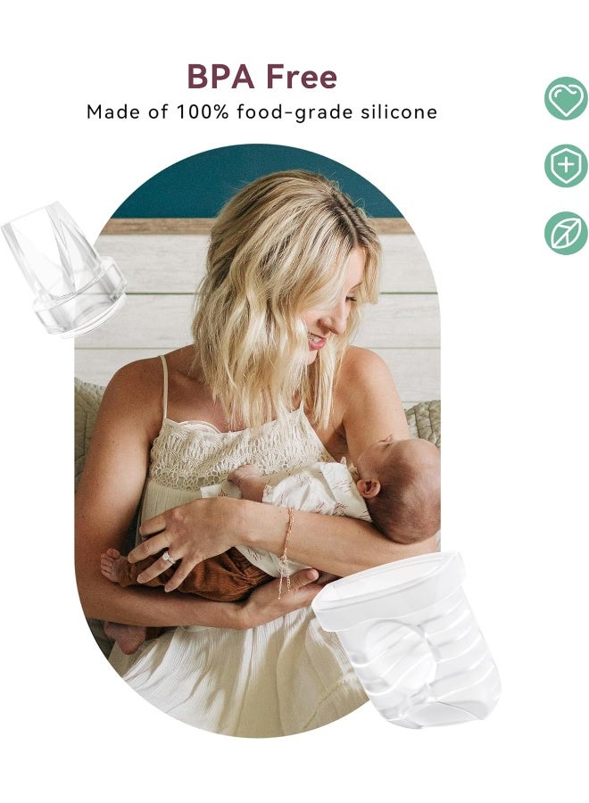 TOVVILD صمامات دك بيل سيليكون TOVVILD 12 قطعة لمضخة الثدي Nuliie - Image 3