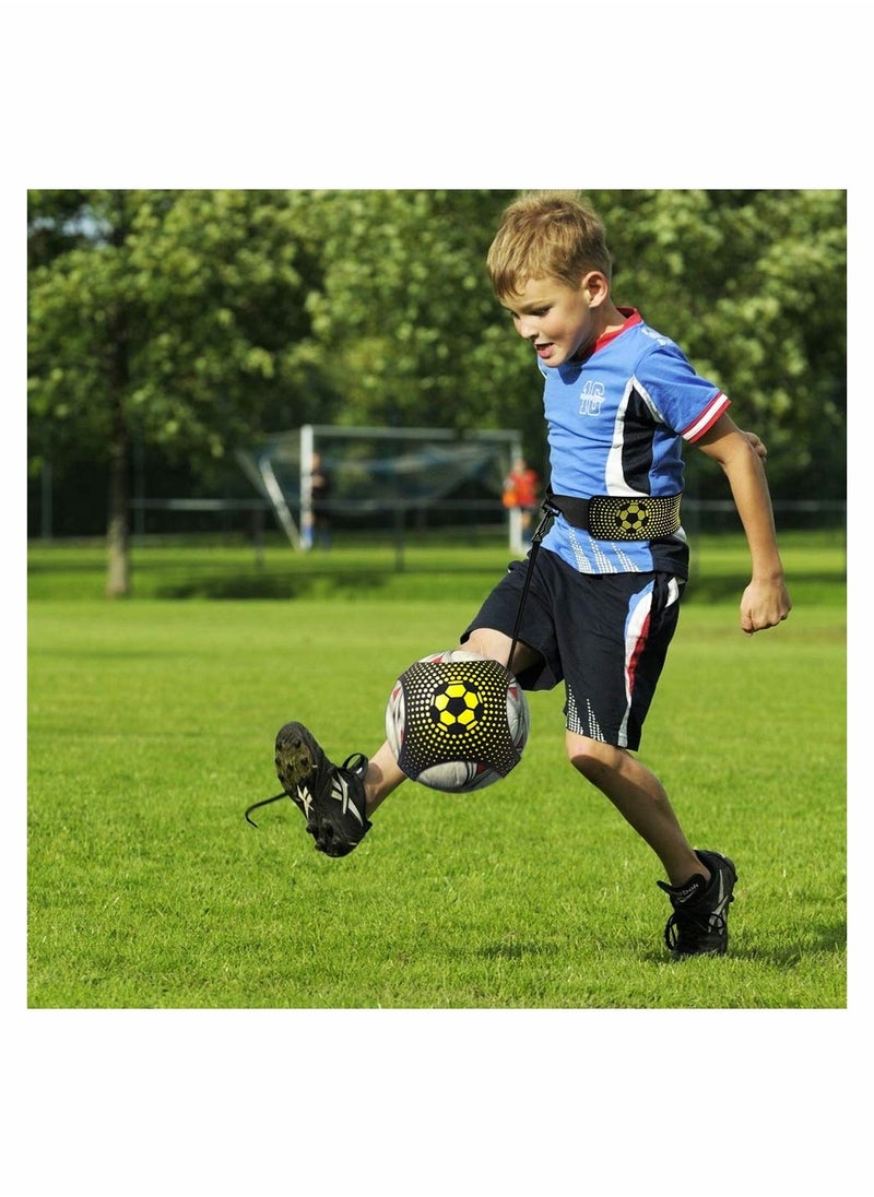 KASTWAVE - Football Kick Trainer Football Training Equipment Soccer Training Aid Football Skills Improvement Solo Practice for Kids Adults Hands Free Universal Fits All Size Footballs - Image 1