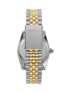KENNETH SCOTT Stainless Steel Analog Wrist Watch K22036-TBTW  - Image 3