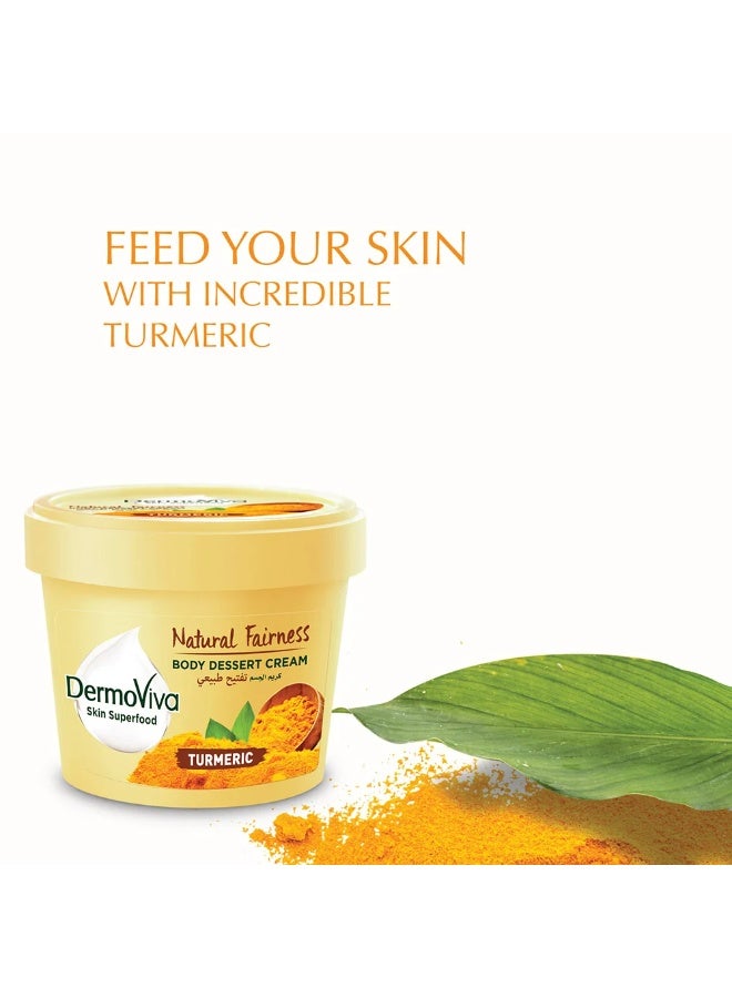 دابر كريم ديرموفيفا الطبيعي لتفتيح الجسم بالكركم ١٤٠ مل - Image 2
