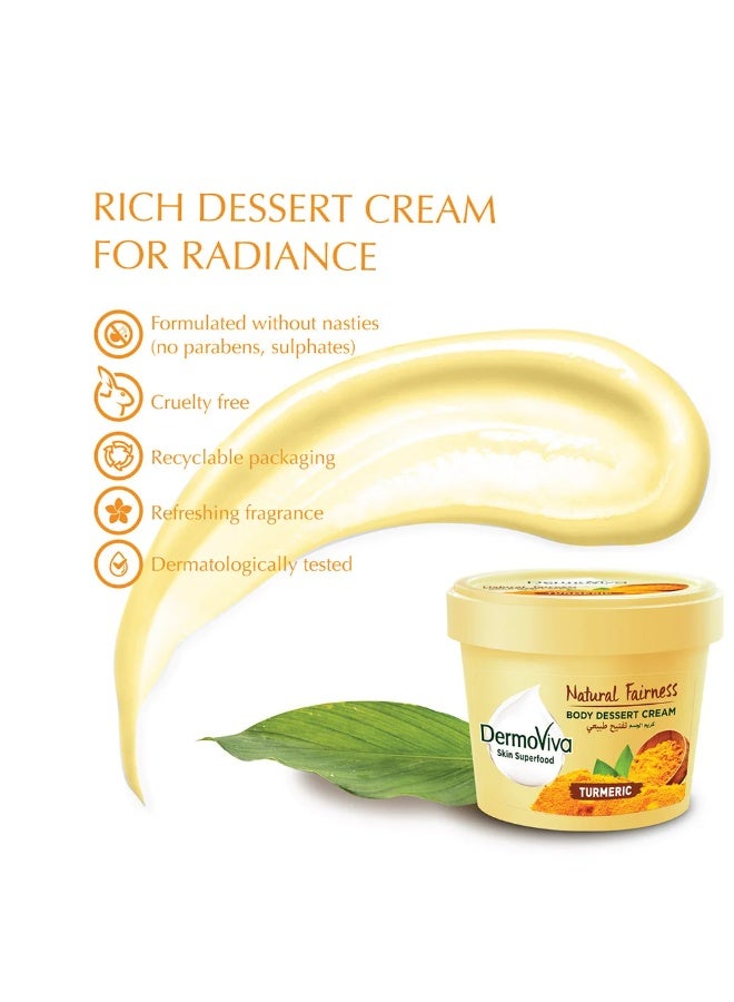 دابر كريم ديرموفيفا الطبيعي لتفتيح الجسم بالكركم ١٤٠ مل - Image 4
